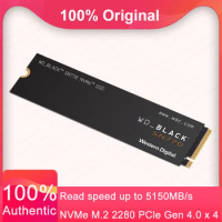 Western Digital SN770 WD Black 1TB NVMe 500GB M.2 SSD PCIe 4.0 X 4 2280 2TB SSD for PS5 Gaming Laptop Computer Mini PC Notebook