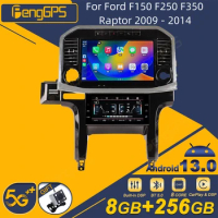 For Ford F150 F250 F350 Raptor 2009 - 2014 Android Car Radio 2Din Stereo Receiver Autoradio Multimedia Player GPS Navi Head Unit