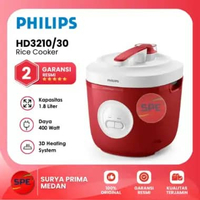 RICE COOKER PHILIPS KAPASITAS 1.8 LITER HD3210 GARANSI RESMI (MEDAN)