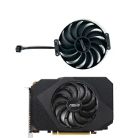 95MM T129215SU GTX1650 RX6400 Video Card Fan Cooler For ASUS Phoenix GTX 1650 OC edition RX 6400 Graphics Card Cooling Fan