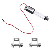 Penggerak Linear, Jenis Mikro, Lejang 2In, Tork 30N / 6.75lb, Kelajuan 30mm / S, Motor Penggerak Kal