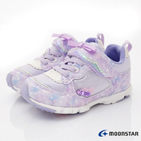 日本月星Moonstar機能童鞋甜心女孩競速系列11211紫(中小童段)