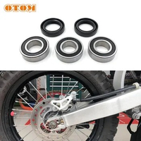OTOM Motorcycle Rear Wheel Hub Oil Seal Bearing Set For HONDA CRF CRF150RB CRF250L CRF300L TRX250 (91051-KSE-003 91205-VM6-003)