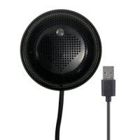 Conference USB Microphone, USB Computer Micro-Type Condenser Microphone,Omnidirectional Mic For Laptop PC Easy To Use