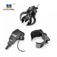 Original Huina 1593 593 Rc Excavator Accessories Extra Parts Alloy Drill Grip Wood Plastic Gripper Controller Remote Control