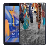 Painting Feather Tablet Case for Samsung Galaxy Tab S4/Tab S5e 10.5"/Tab S6/Tab S6 Lite 10.4" P610 P615/Tab S7 T870 T875 11"