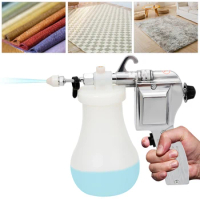 Electric Cleaning Spray Gun Adjustable Nozzle Textile Spot Cleaning Spray Gun Paint Spray Gun Cleaning Kit with 0.65L Sprayer