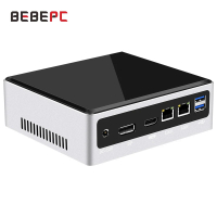 New product BEBEPC Mini PC Core i3 8145U i3 7020U 7 2*DDR4 RAM M.2 SSD 2*LAN Windows 10 Pro Cooling Fan WiFi HDMI DP Type-C 4K60Hz 6*USB