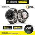 Garmin MARQ Aviator - Jam Tangan Pintar Titanium Hitam 1.2" LCD, Baterai 12 Hari, GPS, NFC