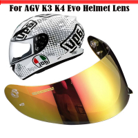 รถจักรยานยนต์หมวกกันน็อคเลนส์สำหรับ AGV K3 K4 Evo หมวกกันน็อคเลนส์กลางวันและกลางคืน Windproof และปลอดภัยป้องกันรังสียูวี PC Visor เลนส์รุ่นกรณี