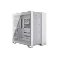CASE CORSAIR 6500D Airflow Tempered Glass Mid-Tower Case, White (CC-90112