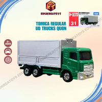 Mainan mobil diecast Tomica Reguler UD Truck Quon Green