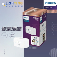 飛利浦 PHILIPS WiZ智慧插座 WIFI 遠端遙控 【高雄永興照明】