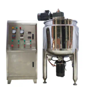 300L Stainless steel vacuum homogenizing emulsifier cosmetics cream laundry detergent shampoo emulsification production barrel