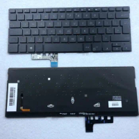 UK backlit black Laptop Keyboard for Asus ZenBook UX331U UX331UN NSK-WN0BU UK Layout
