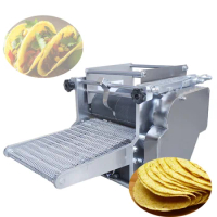 5-20CM Automatic Tortilla Making Machine Commercial Corn Mexican Tortilla Machine Corn Taro Making Machine