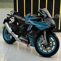 Diecast 1:9 Diecast Motor Honda CBR1000 M1000RR, 1250GS Ninja H2R, S1000 Ducatti V4S Hayabusa, R1M,