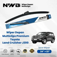 Wiper Mobil Multiclips Premium Toyota Land Cruisher J200 (NNB WPM 24" & 22")
