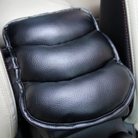 Car-styling PU Leather Car Armrests Cover Pad Mats For Hyundai ix35 iX45 iX25 i20 i30 Sonata,Verna,Solaris,Elantra,Accent