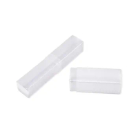 28x80mm 35x60mm 26x60 Plastic Injection Square Telescopic Packing Tube Square Telescopic Pack Tube For CNC End Mill Tool Packing
