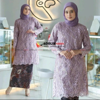 Set kebaya tunik sandrina - kebaya wanita modern - outfit kekinian - sangat elegan