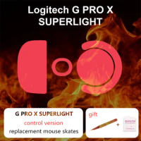 1 Set Smooth Replacement Mouse Skates For Logitech G Pro Wireless G Pro X Superlight ICE Speed Control Mice Glides Feet