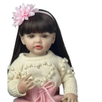 Reborn Baby Doll 55cm with English Russian Speaking Function Kids Educational Toys Best Gift for Chi