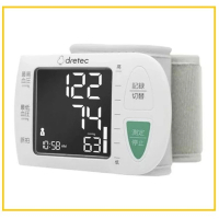 DRETEC 手腕式血壓計 THIN WRIST BLOOD PRESSURE MONITOR WHITE BM-111WT