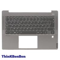 BE Belgian Grey Keyboard Upper Case Palmrest Shell Cover For Lenovo Ideapad S540 14 14IWL 14IML 14API 5CB0S17238