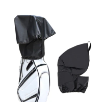 Golf Bag Rain Hood Waterproof Golf Bag Rain Cover for Golf Club Bags Fit Almost All Golfbags or Carry Cart