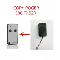 Roger E80 TX52R COPY 433MHZ Fixed Code Remote Control