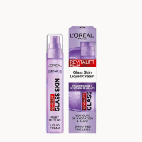 L'Oréal Paris Revitalift Filler Glass Skin Liquid Cream Face Moisturiser, 50ml