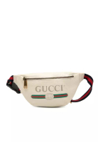 Gucci 二手 Gucci 皮革標誌腰包