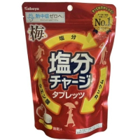 Kabaya - 梅子味鹽糖 食鹽充電錠 81gX3包【平行進口】賞味期限:2027年9月
