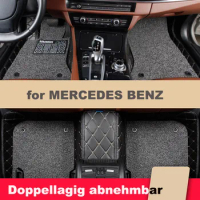 All Season Customized Full Coverage for MERCEDES BENZ B-Class W245 B-Class B-Class W246 C coupe AMG CDouble Iayer Car Floor Mats