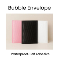KWG Bubble Envelope Pink Black Bag Bubble Courier Mailer Parcel Bag Packaging Padded Polymailer