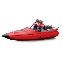 2.4G Speedboat Electric Turbine Jet Pump High-power Waterproof High-speed RC Boat