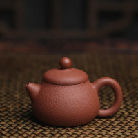 Zhu Ni Orange Peel Master Handmade Shape Favorites Kettle Flat Teapot Grapefruit Health Pot For Tea Oolong Tea Ceremony Sets