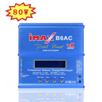 iMAX B6 AC RC Charger 80W B6AC 6A battery charger lipo nimh li-ion ni-cd digital balance charger with LCD Digital Screen