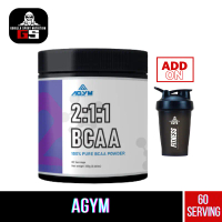 Agym Nutrition BCAA Powder 2:1:1 (60 Serving)