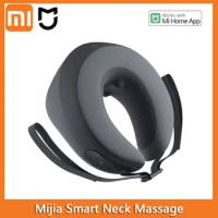 Xiaomi Mijia Smart Neck Massager Shoulder and Neck Integrated Massage Hot Compress Work with M iHome APP Control MJNKAM01SKS