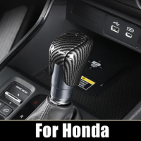 For Honda CR-V CRV 6th Civic Accord City GN2 Fit Jazz GR ZR-V HR-V XR-V WRV Vezel Elevate Car Gear Head Shift Knob Cover Sticker