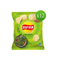 【樂事】九州岩燒海苔味洋芋片34gX12包