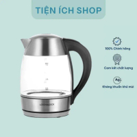 [EJK341] Ấm đun nước dùng điện bằng thủy tinh thương hiệu Lock&Lock, dung tích 1.8L