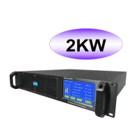2KW Compact FM Transmitter for Radio Station IN STOCK CE, ISO, FCC Qualified Digital Touch Screen YXHT-2 Warranty 6 Years