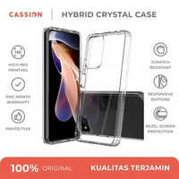 Case Xiaomi Redmi Note Mi 15 14 13 12 11 T Pro 10 10C Hybrid Crystal Cassion Case Polos / Custom Mi 