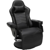 900 Gaming Recliner - Video Games Console Recliner Chair, Computer Recliner, Adjustable Leg Rest and Recline, Recliner with Cuph