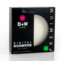 B+W UV Haze Protective Filter Ultra Thin Camera Lens B+W Mrc Nano 52m 55mm 58mm photography accessories fotografia