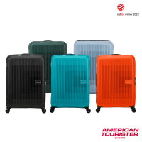 AMERICAN TOURISTER 美國旅行者 24吋 AEROSTEP 立體漸層可擴充PP輕盈行李箱(多色可選)