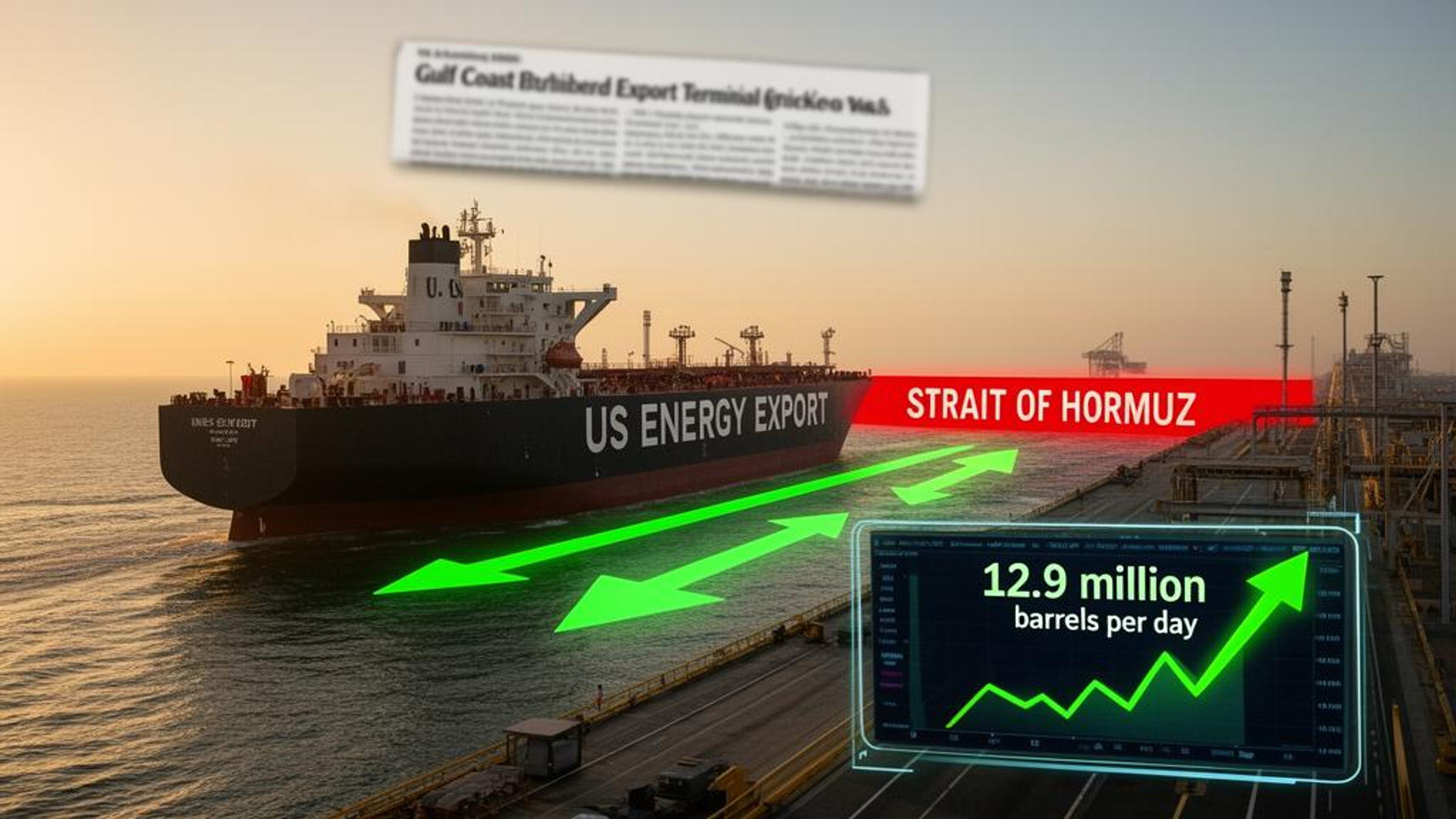 US Crude Oil and LNG Exports Surge to Record Highs as Strait of Hormuz ...